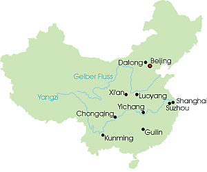 Karte von China